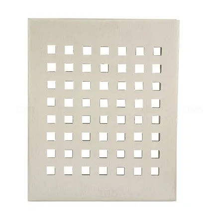 Welldecor 1105 4 x 4 in. Aluminium Kitchen Jali Welldecor 1105 4 x 4 in. Aluminium Kitchen Jali