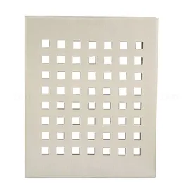 Welldecor 1105 4 x 4 in. Aluminium Kitchen Jali