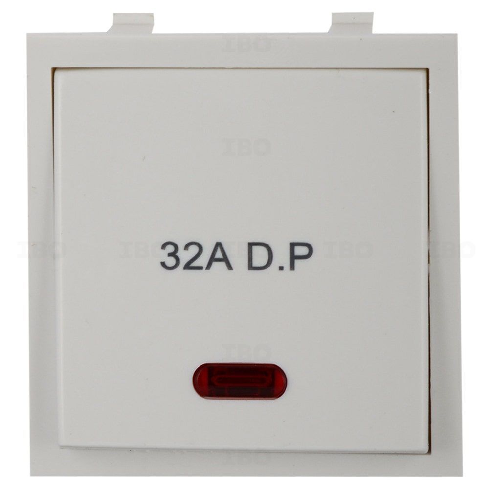 Anchor Roma Classic White 1 Way 32 A DP Modular Switch Anchor Roma Classic White 1 Way 32 A DP Modular Switch