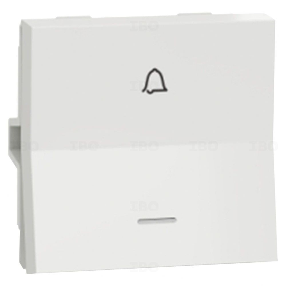 Schneider Unica Pure White Bell Push 6 A Modular Switch Schneider Unica Pure White Bell Push 6 A Modular Switch
