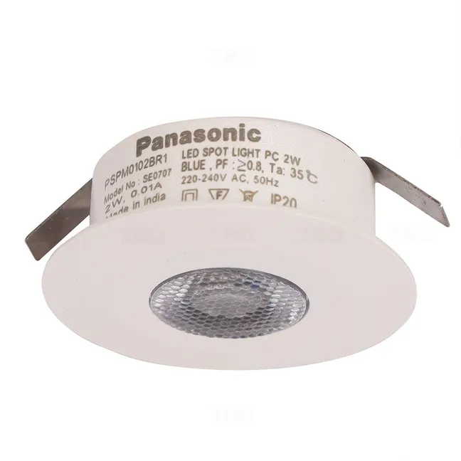 Panasonic 2W Round Blue LED Spotlight