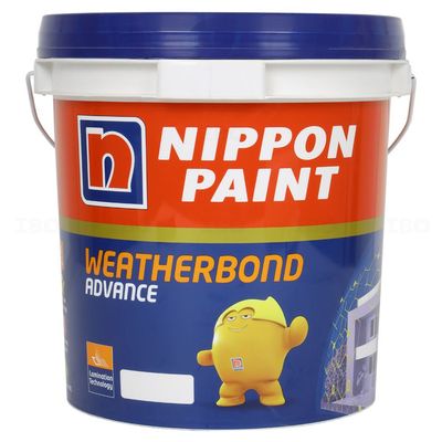 Nippon Weatherbond Advance 10 L White Exterior Emulsion - Color Nippon Weatherbond Advance 10 L White Exterior Emulsion - Color