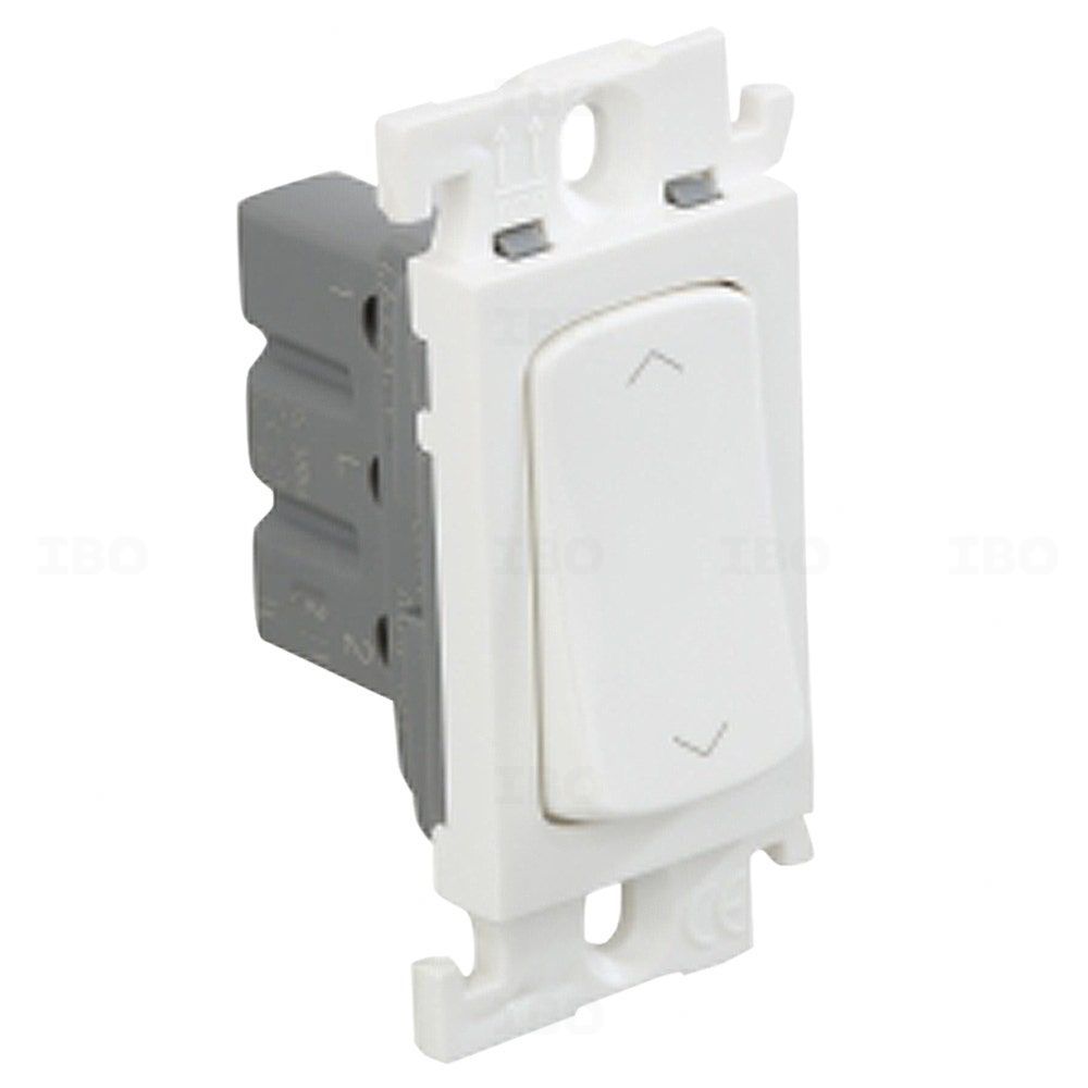 Legrand Mylinc White 2 Way 6 A Modular Switch