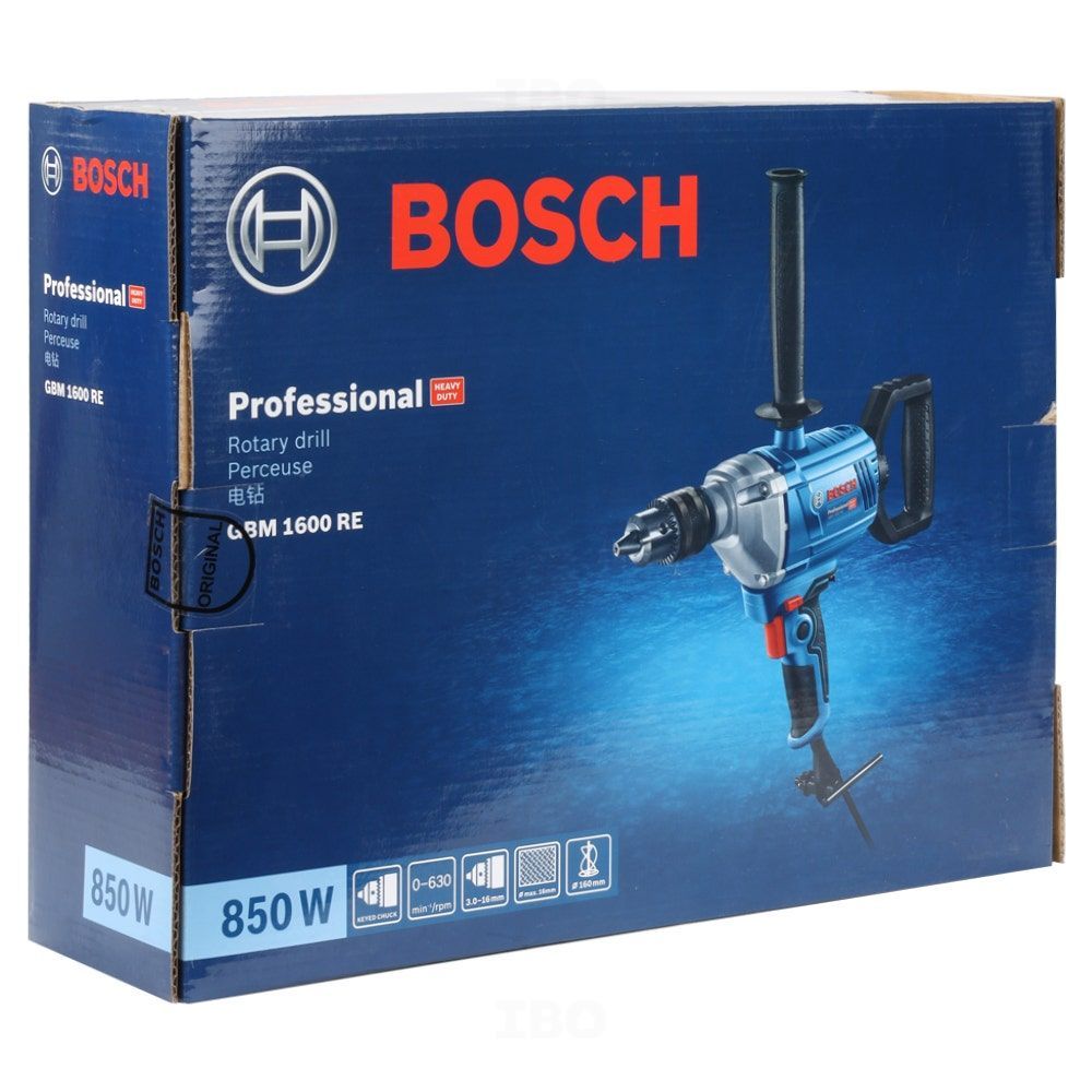 Taladro profesional 850 W GBM 1600 RE Bosch