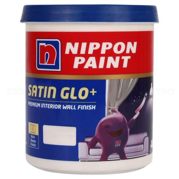 Nippon Satin Glo+ 900 ml SGP Yellow Interior Emulsion - Base