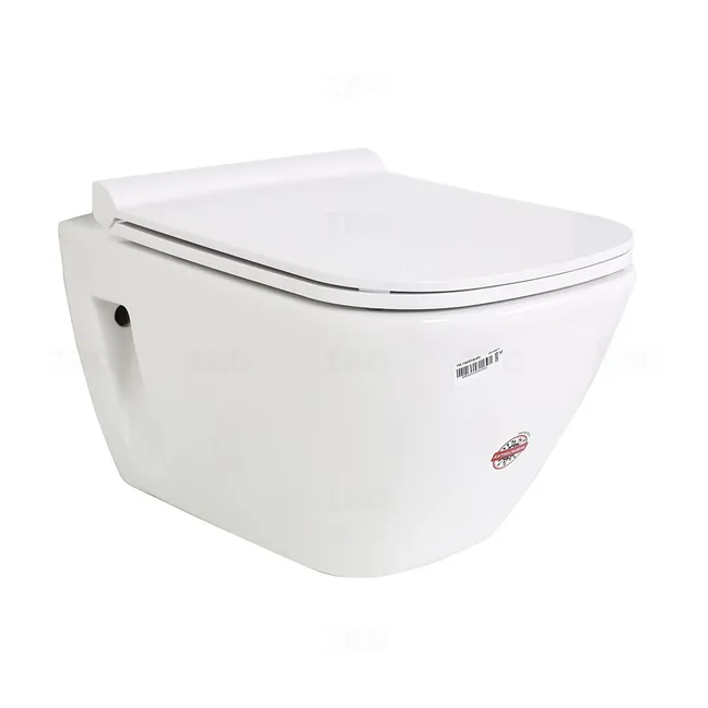 Parryware Verve AM Rimless P Trap Wall Mounted White Wall Hung Toilet