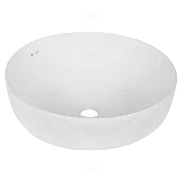 Parryware Inslim 410 410 x 410 x 140 mm White Table Top Basin