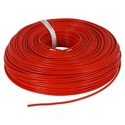 Anchor Advance FR 6 sq mm Red 180 m FR PVC Insulated Wire Anchor Advance FR 6 sq mm Red 180 m FR PVC Insulated Wire