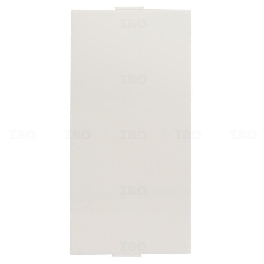 Schneider Unica Pure 1 Module White Blank Plate Cover