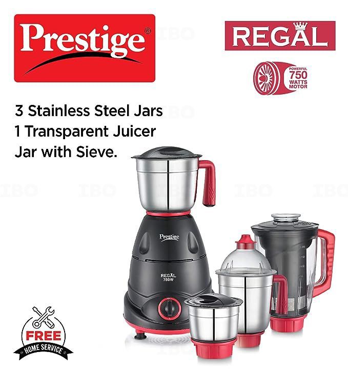 Buy Prestige Regal 750W Jar Mixer Grinder on Store