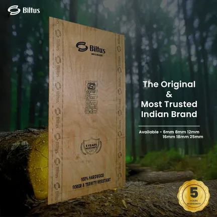 BILTUS 7 ft. x 4 ft. 16 mm MR Plywood