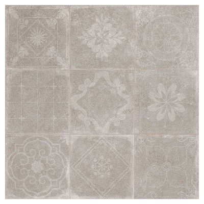 Kajaria Eternity Gravo Marfil Decor Matte 600 mm x 600 mm GVT Tile