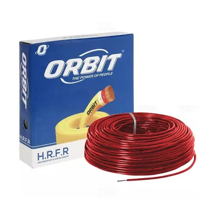 Orbit FR 2.5 sq mm Red 90 m FR PVC Insulated Wire