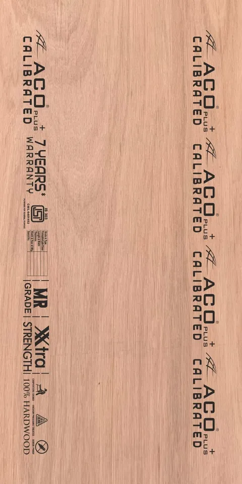 Buy ACO PLUS 7 ft. x 4 ft. 16 mm Calibrated MR Plywood on IBO.com