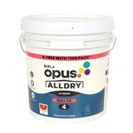 BIRLA opus WF4 AllDry WallFix 4 White 10 L Wall Waterproofing