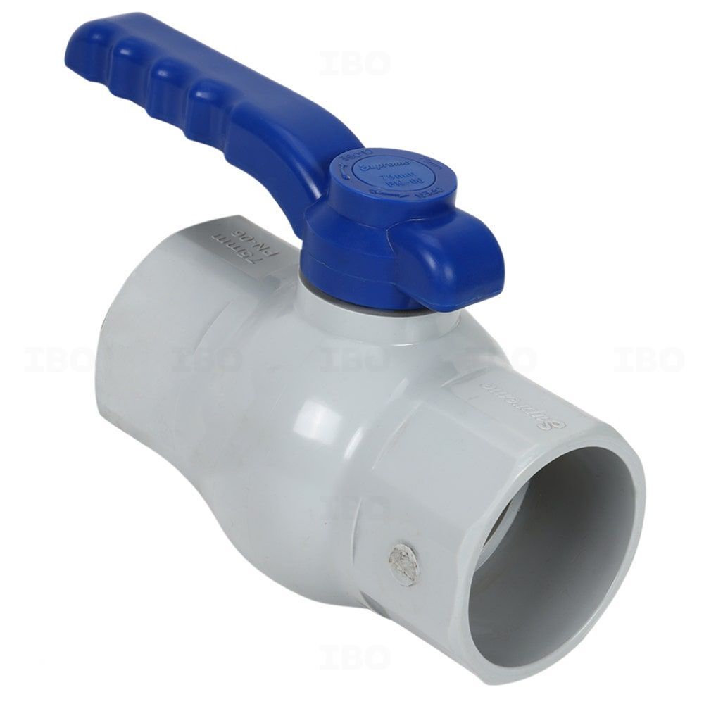 Supreme 2 1/2 in. (75 mm) 6 Kg/cm sq Ball Valve Agriculture Fitting