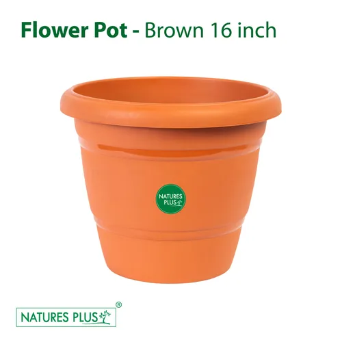 Natures Plus Flower Pot 16 Inch