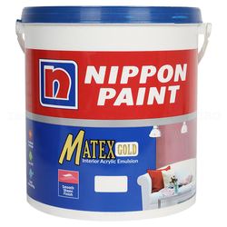Nippon Matex Gold 3.6 L Yellow Base Interior Emulsion - Base