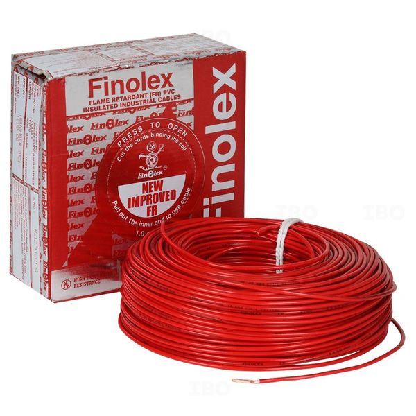Finolex Silver 1.5 sq mm Red 90 m FR PVC Insulated Wire