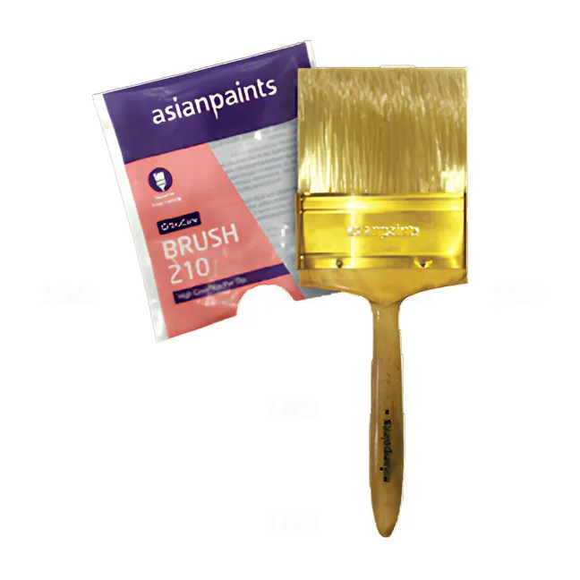 Asian Paints 4 in. Yellow Brush
