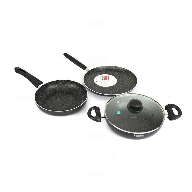 prestige 36316 Deluxe BYK 24 cm Granite Induction Base Fry Pan