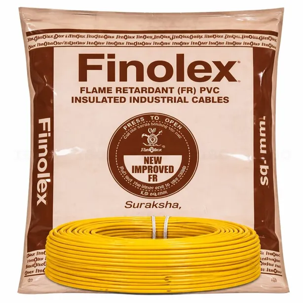 Finolex FR 1.5 sq mm Yellow 300 m FR Insulated Wire
