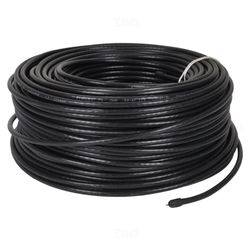 Finolex RG-6 Copper Clad Steel (CCS) Black 100 m Coaxial TV Cable