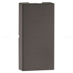 Legrand Myrius 1 Module Charcoal Grey Blank Plate Cover