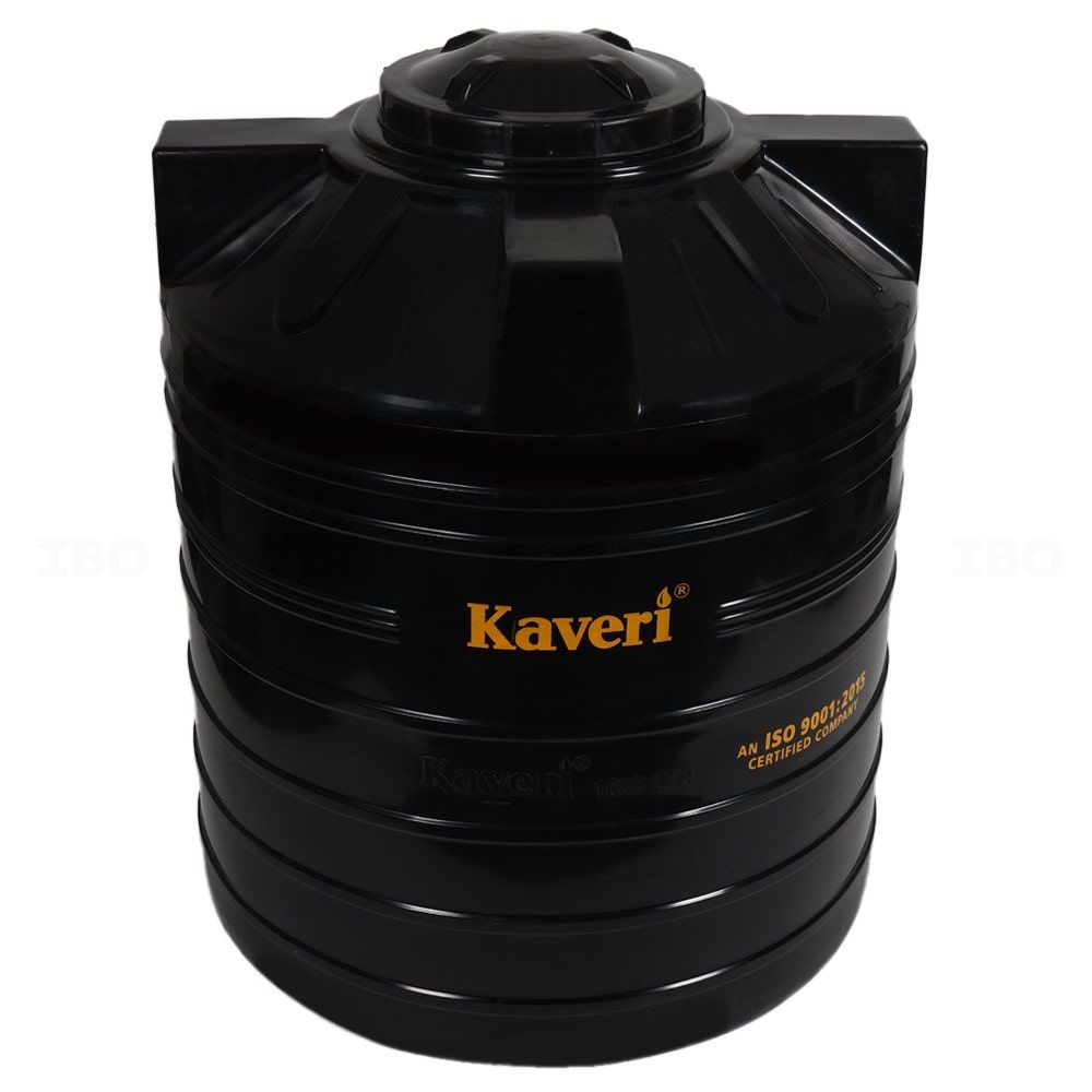 Kaveri 3 Layer Black 1000 L Overhead Tank