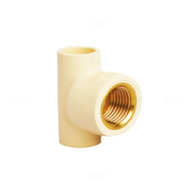 TRUFLO 1 x ½ in. (25 x 15 mm) CPVC Brass Tee