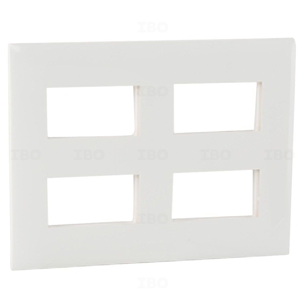 Legrand Mylinc 12 Module Glossy White Switch Board Plate Legrand Mylinc 12 Module Glossy White Switch Board Plate
