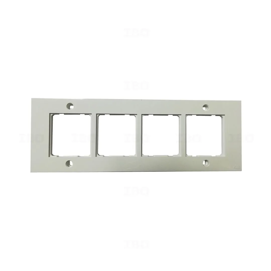 Anchor Roma Classic 8 (H) Module Matte Deko White Switch Board Plate Anchor Roma Classic 8 (H) Module Matte Deko White Switch Board Plate