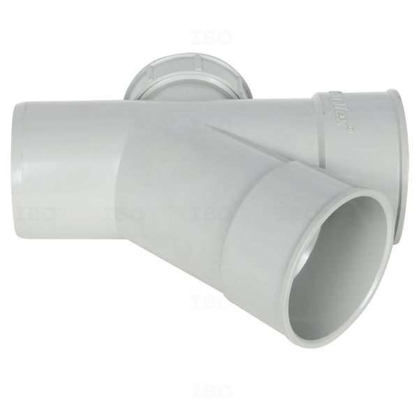 Finolex 2½ in. (75 mm) Single Y With Door SWR Fitting Finolex 2½ in. (75 mm) Single Y With Door SWR Fitting