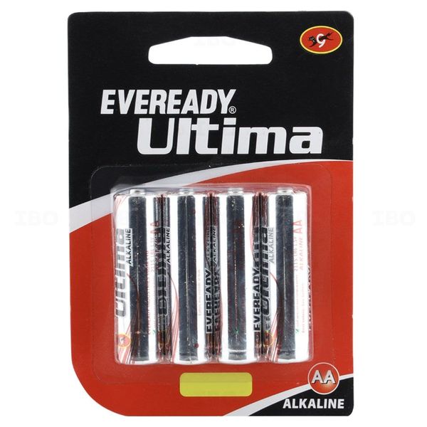 Eveready AA 1.5 V Pack of 4 Alkaline Battery