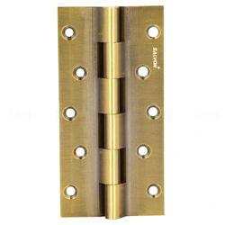 Salvor RLWY Antique 5 x 1.1/8 x 1/8 in. Brass Railway Hinge