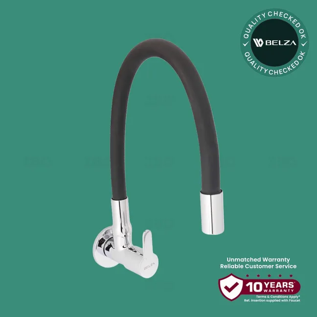 BELZA AQUA SINK TAP FLEXI - Black