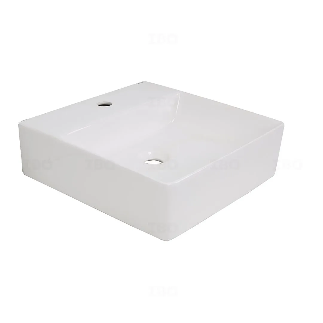 Sunhearrt Qube 425 x 435 x 135 mm Table Top Basin with Hole Sunhearrt Qube 425 x 435 x 135 mm Table Top Basin with Hole
