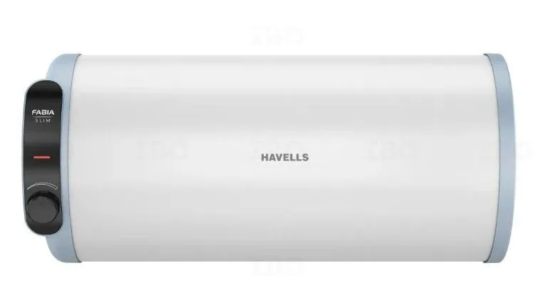HAVELLS HORIZONTAL STORAGE GEYSER FABIA SLIM (LHS) 4S 2KW 10L HAVELLS HORIZONTAL STORAGE GEYSER FABIA SLIM (LHS) 4S 2KW 10L