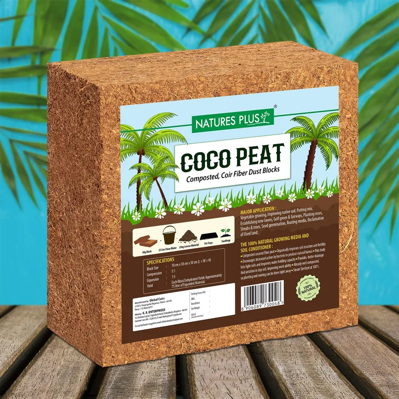 Nature plus Coco Peat Block 5 kg