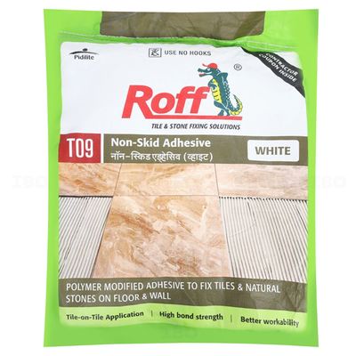 Roff Non-Skid (T09) 20 kg White Tile Cementitious Adhesive