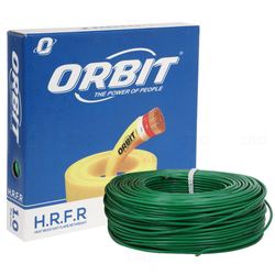 Orbit FR 1 sq mm Green 90m FR PVC Insulated Wire