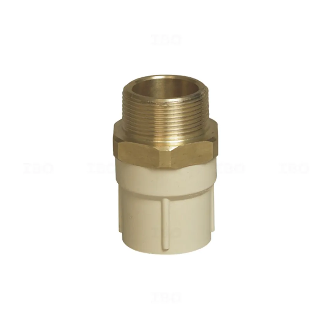 Supreme Lifeline 3/4 in. (20 mm) CPVC Adaptor - MTA (Brass)