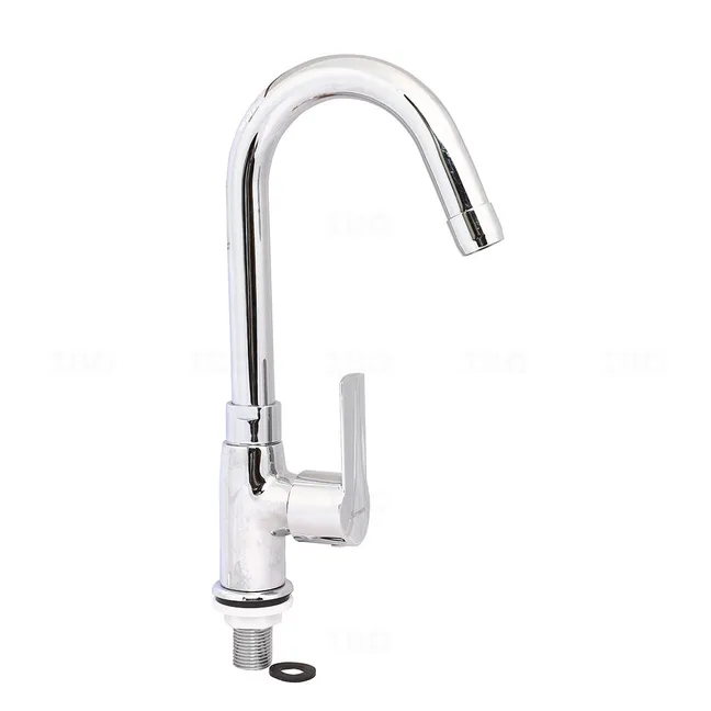 Parryware Crust Deck Mounted Silver Sink Tap Parryware Crust Deck Mounted Silver Sink Tap