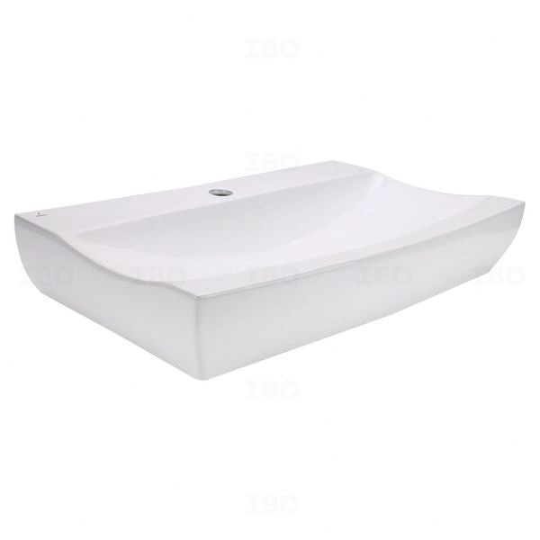 Jaquar LYRIC 410 mm x 635 mm x 120 mm White Table Top Basin Jaquar LYRIC 410 mm x 635 mm x 120 mm White Table Top Basin