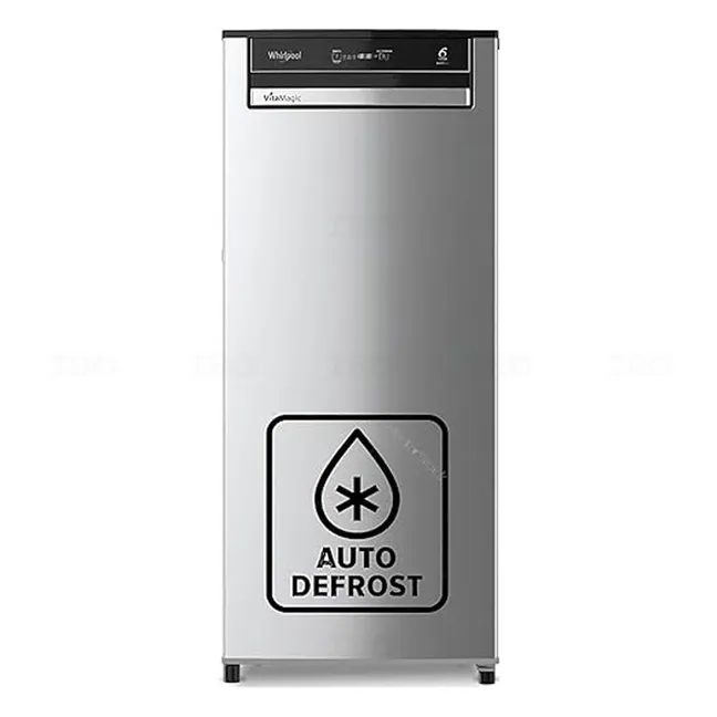 Whirlpool 192 L, 3 Star, Direct Cool Refrigerator (215 VMPRO PRM, Alpha Steel) Whirlpool 192 L, 3 Star, Direct Cool Refrigerator (215 VMPRO PRM, Alpha Steel)