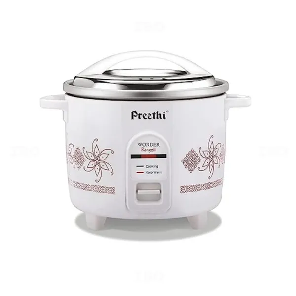 Preethi Rangoli RC320 1.8L Double Pan Rice Cooker