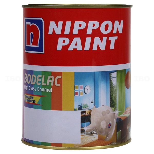 Nippon Bodelac 1 L Black Enamel-Color Nippon Bodelac 1 L Black Enamel-Color