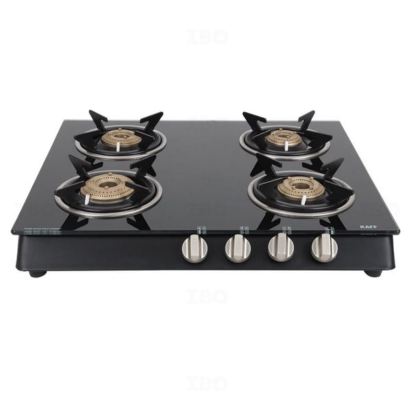 KAFF Stainless Steel Gas Stove with Automatic Ignition - Electric