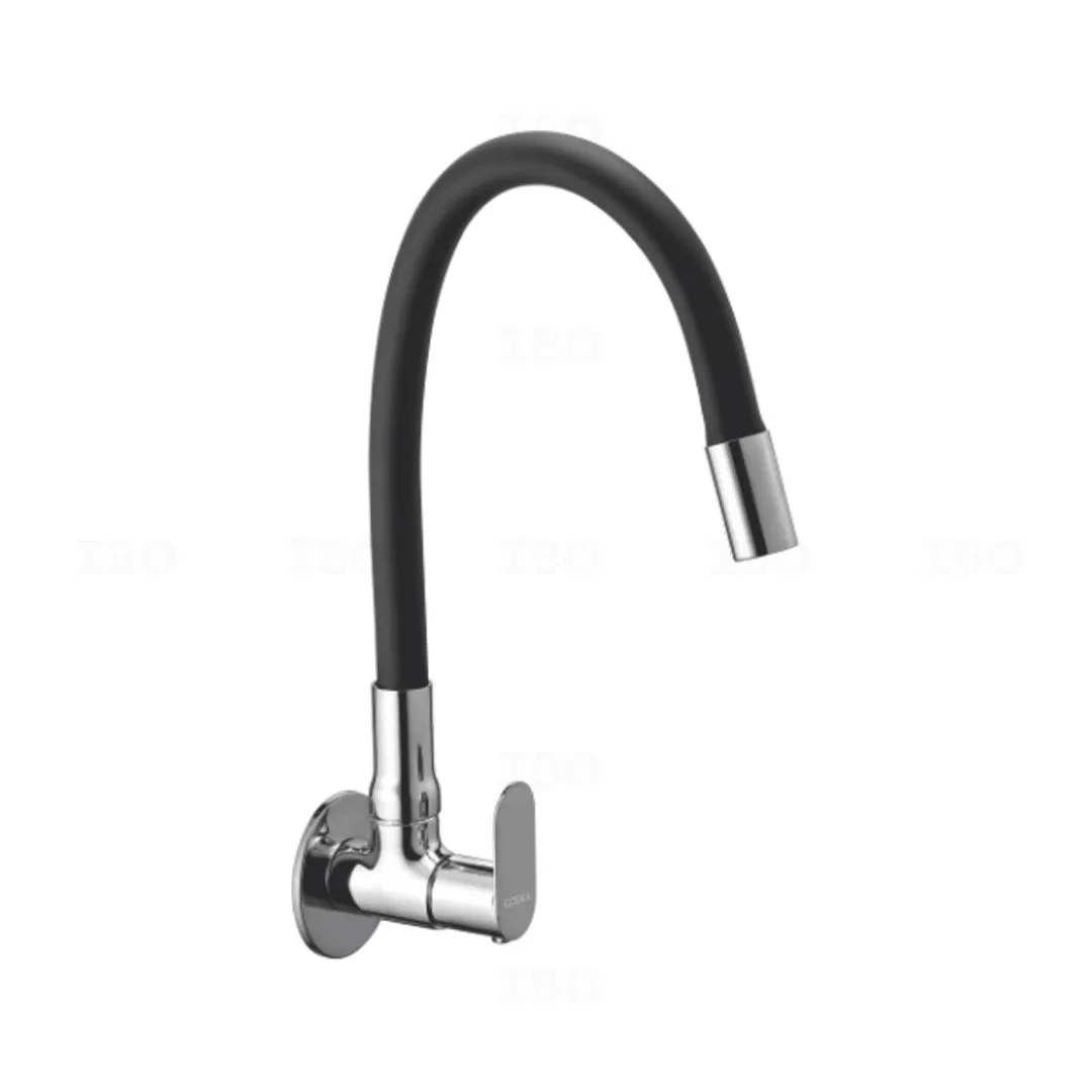 Goeka Mini Opal MOP-2111FB (Black) Flexi Wall Mounted Sink Tap