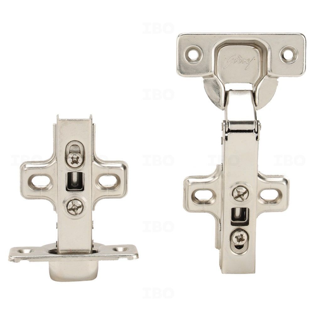 Godrej Full Overlay/0 Crank Soft Close Cabinet Hinge